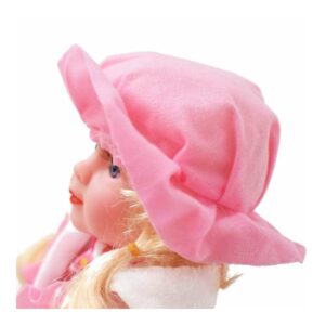 Magyarul éneklő hajas Kati baba óriás szempillával – 52 cm (BBJ) - Image 5