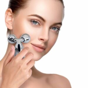 Nagy méretű, görgős kézi masszírozó - 2 db 360°-ban forgó, nagyméretű görgős fejjel (BBM) - Image 4