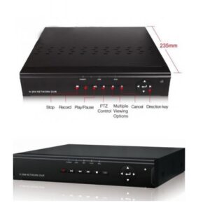 Komplett megfigyelő rendszer, 4 csatornás megfigyelő központtal és 4 darab kamerával - IP66 védelemmel és 24 infravörös LED-del (BBV) - Image 13