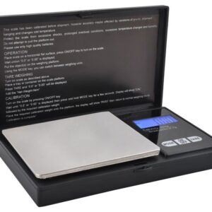 Nagy pontosságú zsebmérleg LCD kijelzővel és tara funkcióval 500 grammig - 6 féle mértékegység, 0,1 g pontosság (BBV) - Image 4