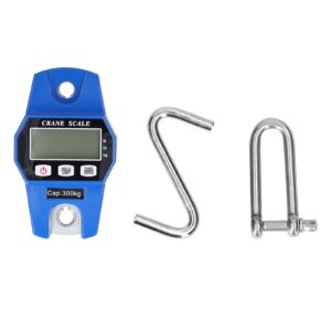 300 kg-ig terhelhető digitális függőleges mérleg - akasztós súlymérő LDC kijelzővel - kompakt méretű, nagy teherbírású (BBA) - Image 4