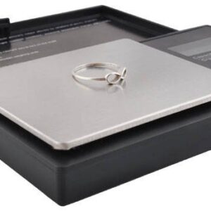 Nagy pontosságú zsebmérleg LCD kijelzővel és tara funkcióval 200 grammig - 6 féle mértékegység, 0,1 g pontosság (BBV) - Image 7