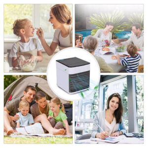 Hordozható mini klíma - vízhűtéses mobil légkondícionáló - 350 W (BBV) - Image 7