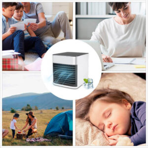 Hordozható mini klíma - vízhűtéses mobil légkondícionáló - 350 W (BBV) - Image 5