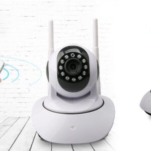 Mozgatható WiFi kamera - beépített hang- és mozgásérzékelővel - 2 antennával (BBD) - Image 6