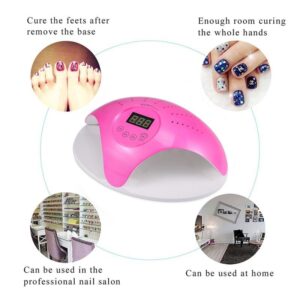 Digitális kijelzős kétkezes műkörmös LED UV lámpa érzékelővel, időzítővel (BBV) - Image 13