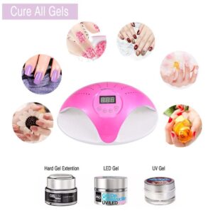 Digitális kijelzős kétkezes műkörmös LED UV lámpa érzékelővel, időzítővel (BBV) - Image 4