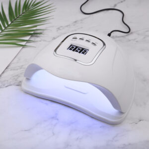 SUN Y9 UV LED professzionális műkörmös lámpa telefontartóval, beépített mozgásérzékelővel és hordozófüllel - 192W (BBV) - Image 4