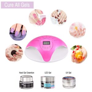 Digitális kijelzős kétkezes műkörmös LED UV lámpa érzékelővel, időzítővel (BBV) - Image 9