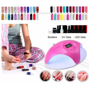 Digitális kijelzős kétkezes műkörmös LED UV lámpa érzékelővel, időzítővel (BBV) - Image 6