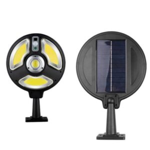 Nagy teljesítményű, mozgásérzékelős, kültéri LED fali lámpa két üzemmóddal - vízálló, távirányítós (BBD) - Image 13