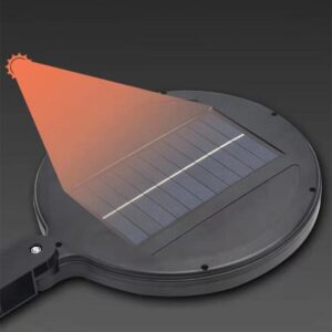 Nagy teljesítményű, mozgásérzékelős, kültéri LED fali lámpa két üzemmóddal - vízálló, távirányítós (BBD) - Image 3