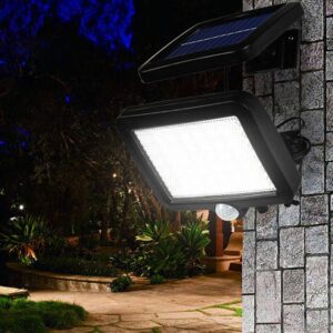 Worth Air SL-F56 kültéri, falra szerelhető szolár lámpa - különálló napelemmel, szürkület- és mozgásérzékelővel - 200 W (BBV) - Image 6