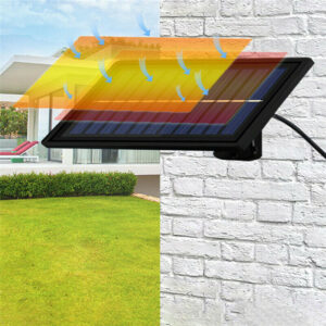 2 db-os időjárásálló, napelemes függőlámpa szett - energiatarékos kültéri világítás (BBV) - Image 3