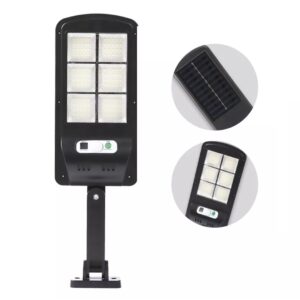 Napelemes LED kültéri mozgásérzékelős fali lámpa távirányítóval BB120 (BBL) - Image 3