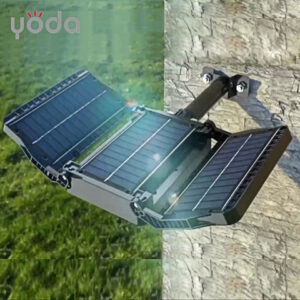 Napelemes tripla LED reflektor mozgásérzékelővel, távirányítóval - W785-786 (BBV) - Image 5