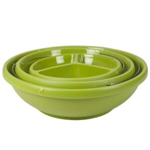 3 szintes kihajtható mágneses nasi tartó edény - összecsukható emeletes party csemege tartó és szervírozó mély, zöld (BBM) - Image 3