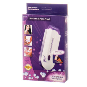 Hordozható epilátor USB töltéssel - Sensa-Light technológiával - 2 db szőrtelenítő fejjel (BBV) - Image 11