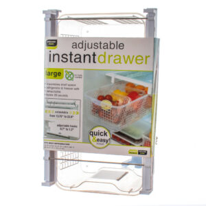 Hűtőszekrény rendszerező - levehető tároló fiók - fehér (BBM) (FX) - Image 8