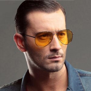 Éjszakai látássegítő szemüveg, sofőr szemüveg - dioptriás szemüvegen is használható (BBV) - Image 4