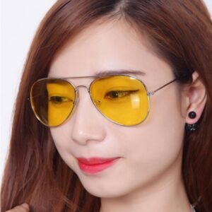 Éjszakai látássegítő szemüveg, sofőr szemüveg - dioptriás szemüvegen is használható (BBV) - Image 6