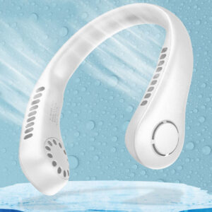 Mini nyakba akasztható hűsítő berendezés - nem csípi be a hajat - USB-ről tölthető hűsítő nyakpánt (BBE) (THM) - Image 4