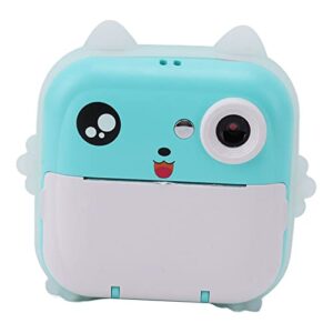 Nyomtatós gyermek fényképezőgép - játék kamera ajándék filctollakkal, cica mintával és beépített játékokkal (BBJ) - Image 9