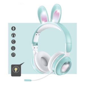 Nyuszifüles vezeték nélküli fejhallgató - kék (THM) - Image 5