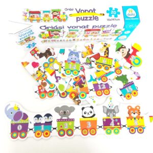 GIGA vonat puzzle - betűk és számok felfedezésére (BBJ) - Image 3