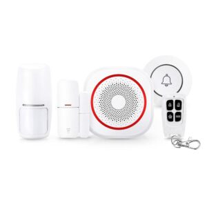 JG-H3 Smart Security wifis otthoni riasztórendszer szett - távirányítóval és okostelefonról is vezérelhető (THM) - Image 9