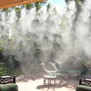 10 méter hosszú, slagra csatlakoztatható párafüggöny - frissítő megoldás a kánikula ellen (BBD) (BBV) - Image 3