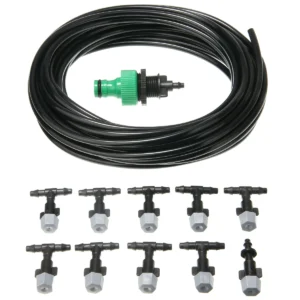 10 méter hosszú, slagra csatlakoztatható párafüggöny - frissítő megoldás a kánikula ellen (BBD) (BBV) - Image 9