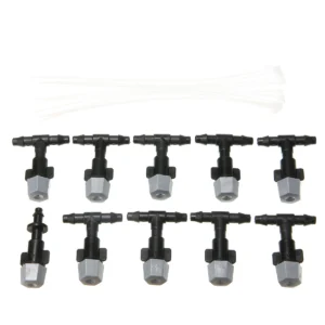 10 méter hosszú, slagra csatlakoztatható párafüggöny - frissítő megoldás a kánikula ellen (BBD) (BBV) - Image 6