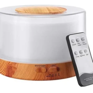 Aroma párásító/diffúzor színes LED 500 ml (BBV) - Image 6