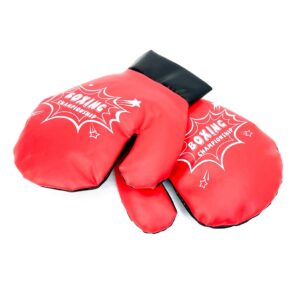 Felakasztható boxzsák boxkesztűvel gyerekeknek - piros - 50x21x21 cm (BBJ) - Image 5