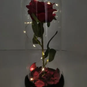 Rose of Love – LED-es örök rózsa - dekor lámpa díszdobozban (BBJ) (BBV) - Image 5