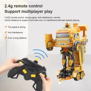 Robottá alakuló munkagép - akkus, távirányítós platós transformers (BBJ) - Image 3