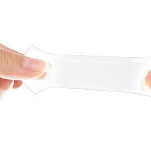 Extra erős, vízálló, rugalmas kétoldalas nano ragasztószalag – 5 méter, átlátszó (BBM) - Image 7