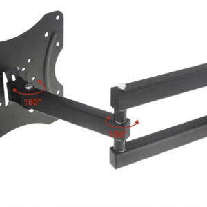 Falra rögzíthető, kihajtható és forgatható TV tartó konzol, 14-42 méretű TV-hez - 18 kg teherbírás (THM) - Image 16