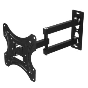 Falra rögzíthető, kihajtható és forgatható TV tartó konzol, 14-42 méretű TV-hez - 18 kg teherbírás (THM) - Image 5