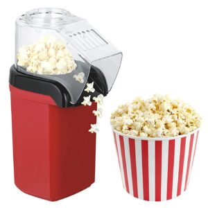 Kompakt méretű, forró levegős popcorn készítő gép - 3 perc alatt kipattogtatja a kukoricát - 1200W (BBM) - Image 8