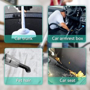 Vezeték nélküli, akkumulátoros álló porszívó HEPA szűrővel - autó és lakás takarításhoz is rendkívül praktikus - 120W (BBV) - Image 4