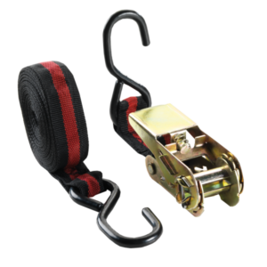 4 db-os racsnis spanifer - 4,1 m X 25 mm - 50 kg teherbírás, rakományrögzítő (BBE)(BBL) - Image 3