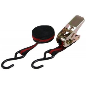 4 db-os racsnis spanifer - 4,1 m X 25 mm - 50 kg teherbírás, rakományrögzítő (BBE)(BBL) - Image 4