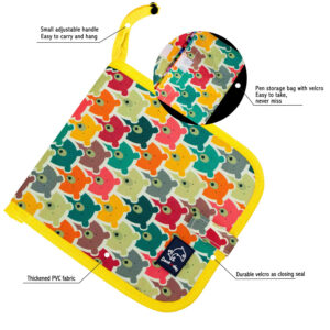 Varázslatos rajzfüzet törölhető lapokkal, beépített tolltartóval és 12 színes filccel - vidám mintás borítóval (BBJ) - Image 15