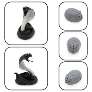 Sétáló, világító és zenélő brontosaurus kobrával és kisegér alakú távirányítóval (BBJ) - Image 5