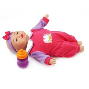 Interaktív baba - cumizik, gügyög, sír, mosolyog (BBJ) - Image 5