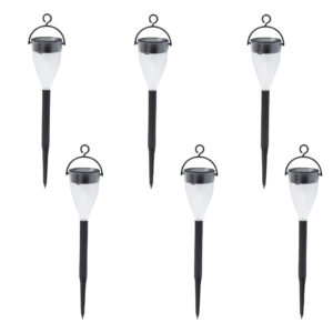 Egyéni igény szerint telepíthető napelemes RGB LED lámpa szett - leszúró tüskével és akasztóval is rendelkezik - 6 db-os csomag (BBV) - Image 8