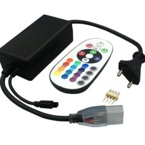 24 gombos távirányító LED szalaghoz tápegységgel és rengeteg funkcióval (BBV) (THM) - Image 4