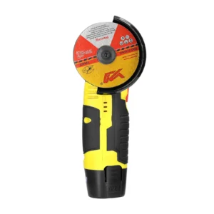 Vezeték nélküli, elektromos sarokcsiszoló ergonomikus kialakítással és 2 akkumulátorral - 0-350/0-1350rpm forgási sebesség (BBL) ( BBD) (BBJH) - Image 4